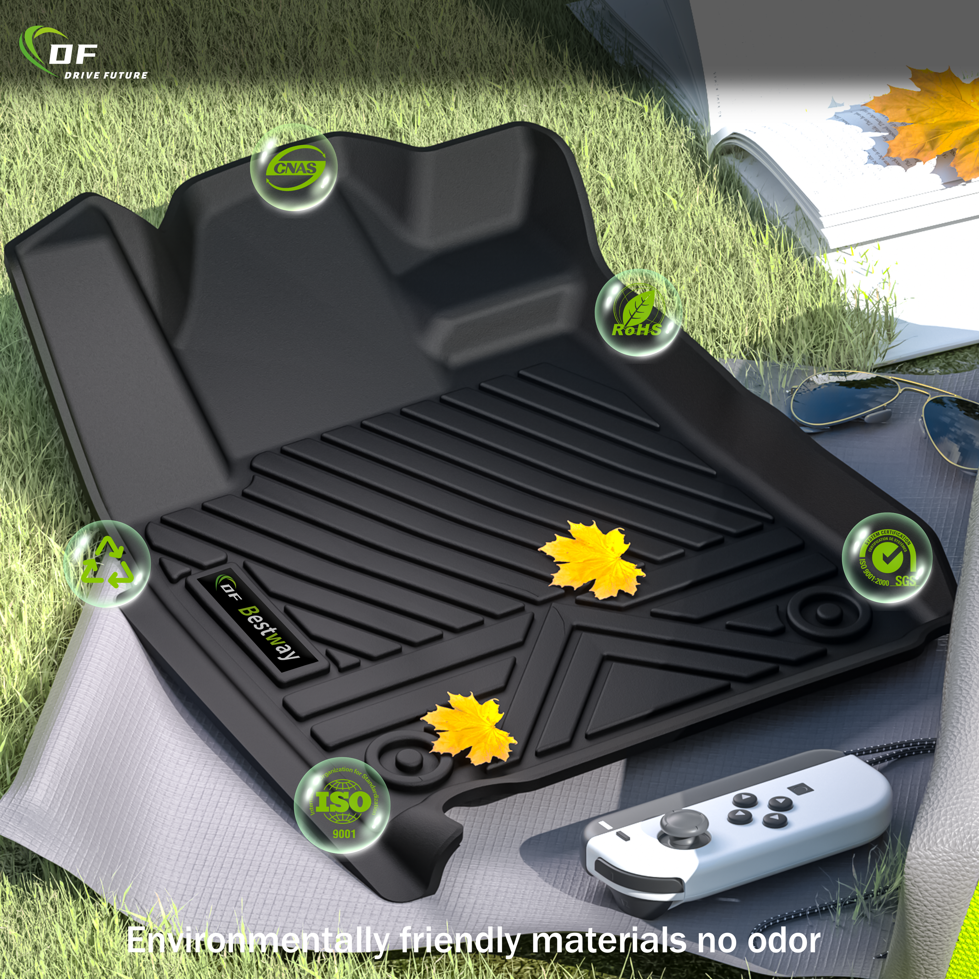 Tapis de voiture en TPE imperméables et personnalisés de haute qualité pour Toyota Tundra 2014-2024