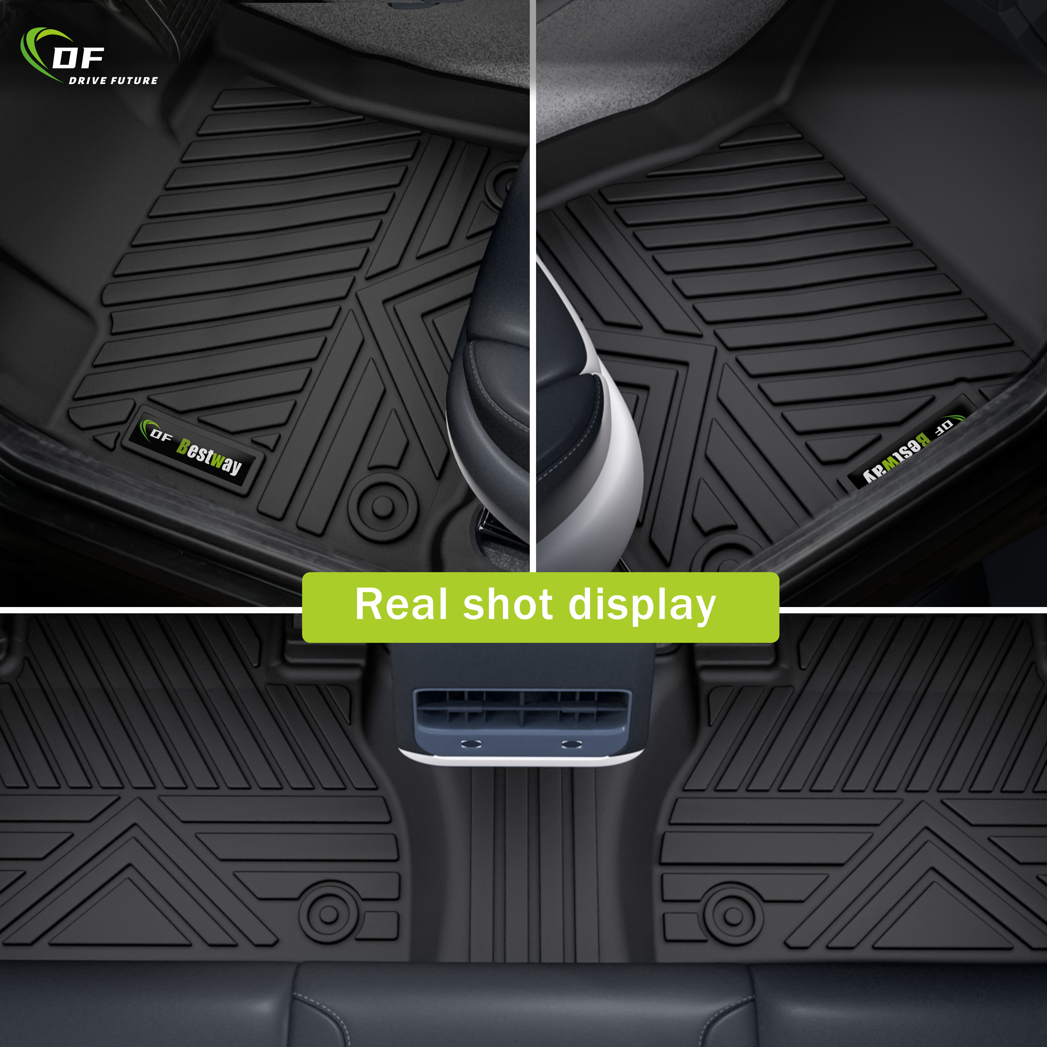 Tapis de voiture en TPE imperméables et personnalisés de haute qualité pour Toyota Tundra 2014-2024