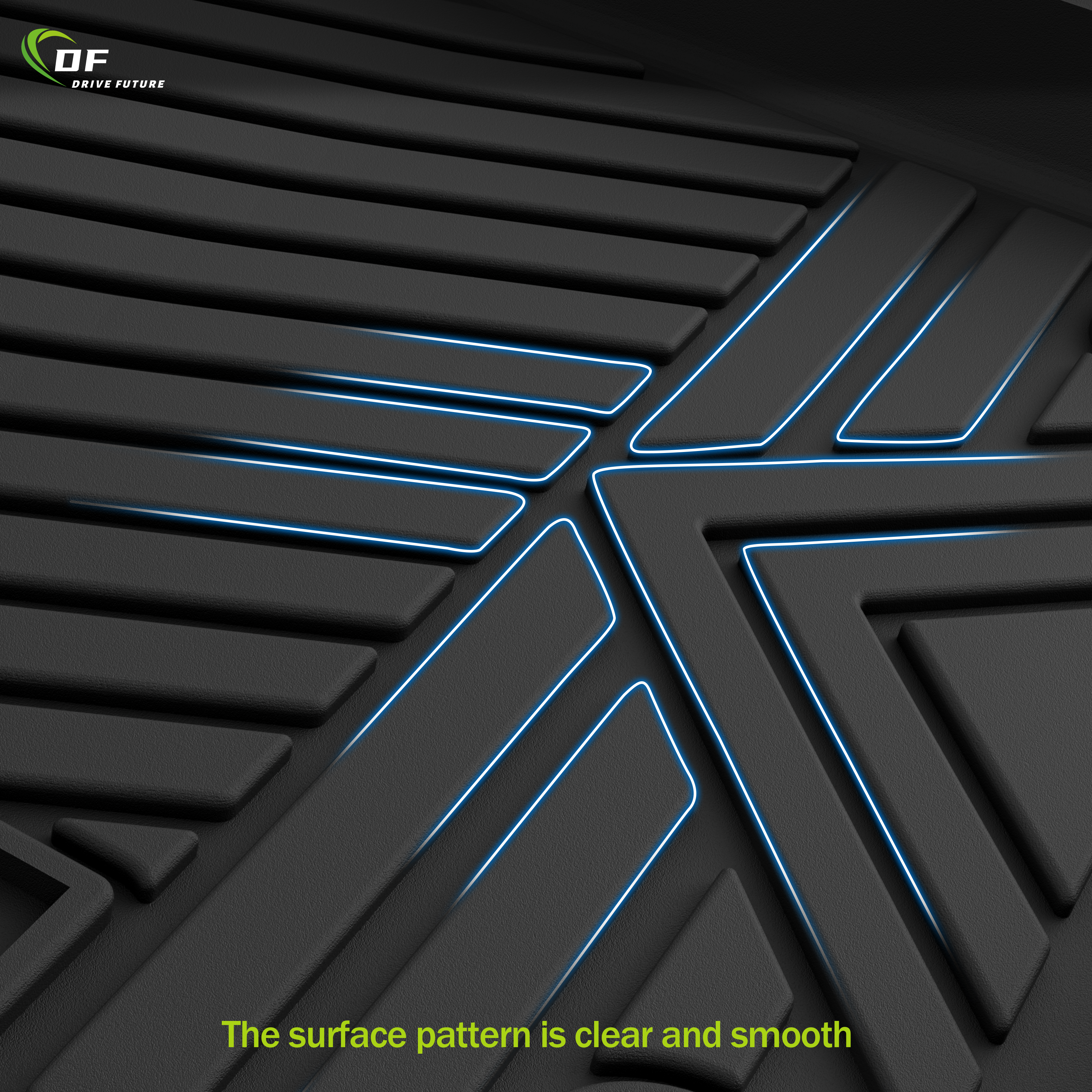 Tapis de voiture en TPE imperméables et personnalisés de haute qualité pour Toyota Tundra 2014-2024