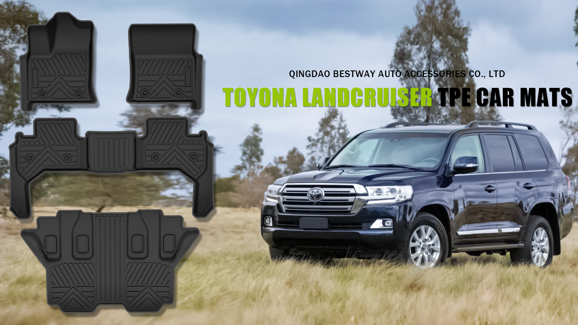 car mats For TOYOTA Land Cruiser car mats For TOYOTA Land Cruiser