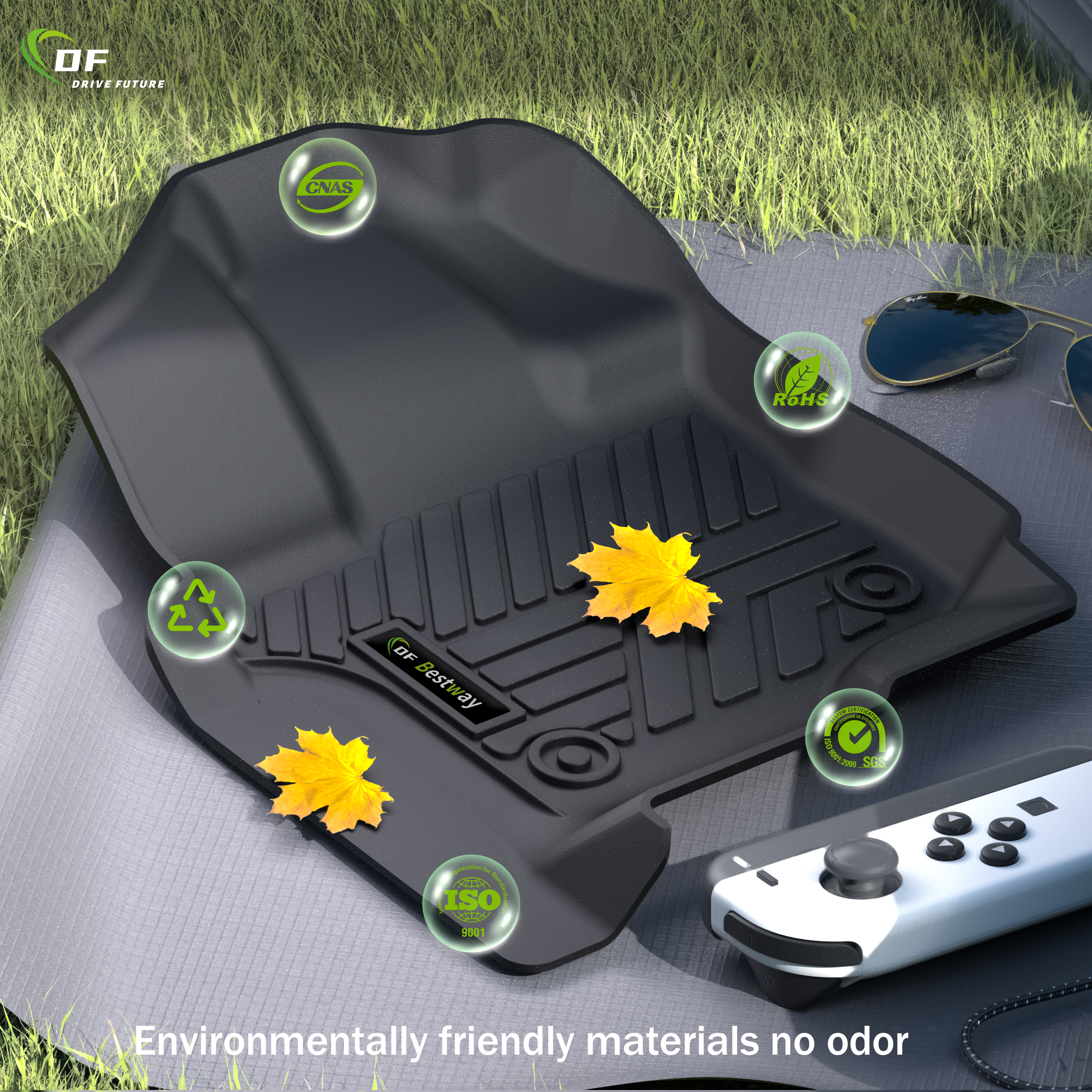 Custom Easy to Install Non Slip 3D TPE Car Floor Mat for HONDA CIVIC Hybrid 2023