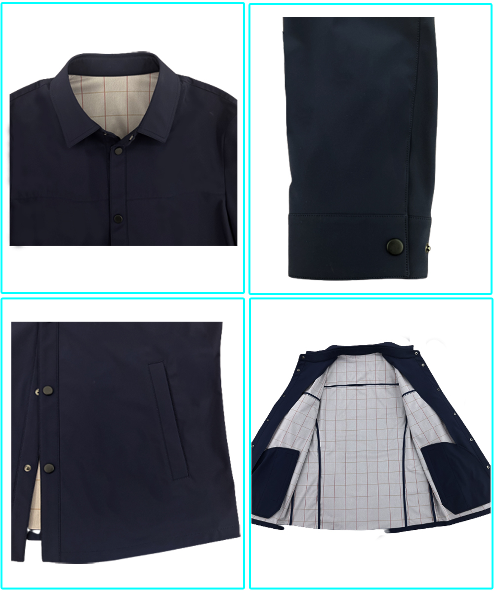 shirt collar jacket