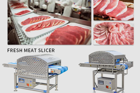 Commercial fresh meat slicer helps the food industry improve production efficiency and product quality