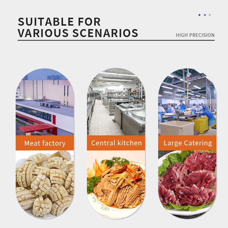 Automatic Bevel Meat Cutting Machine