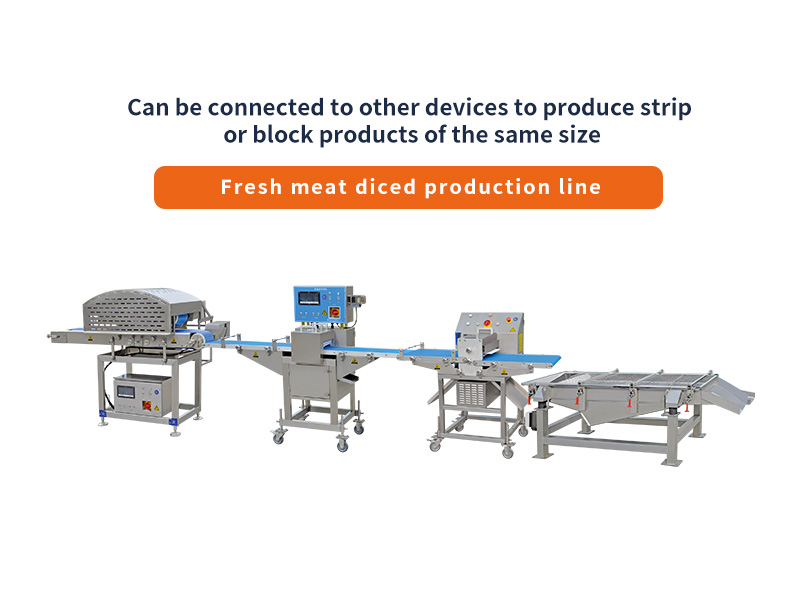 Meat stripping machine