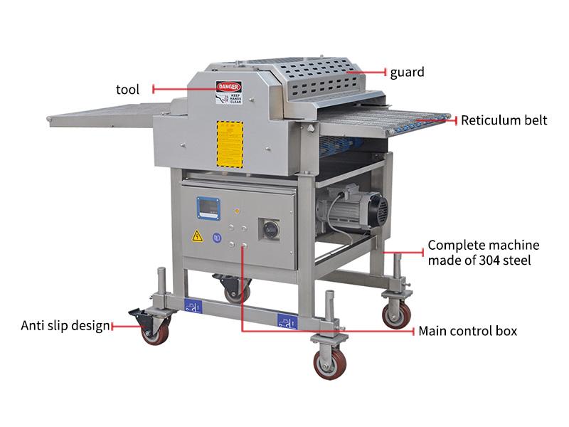 Meat tender machine