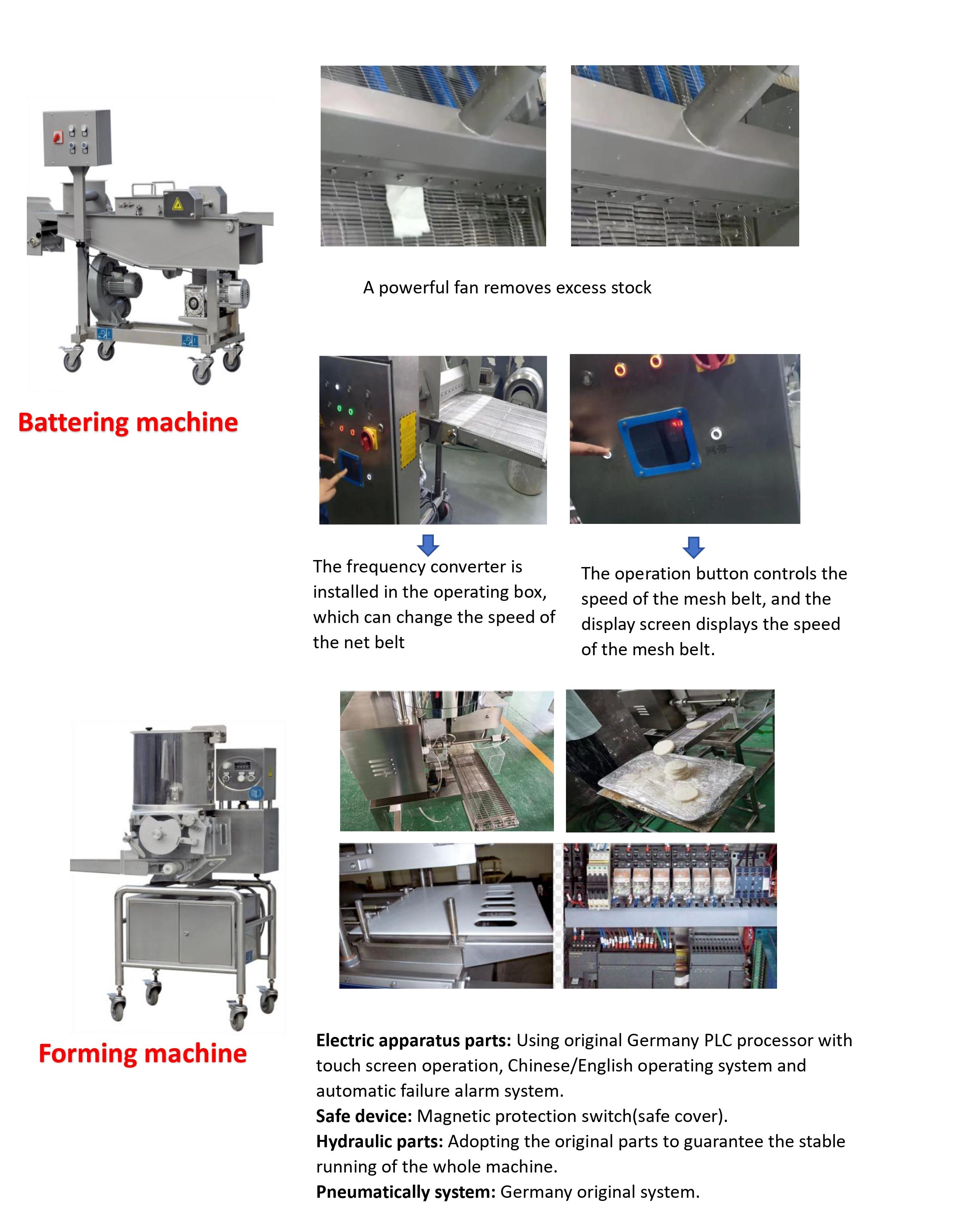 Food processing line