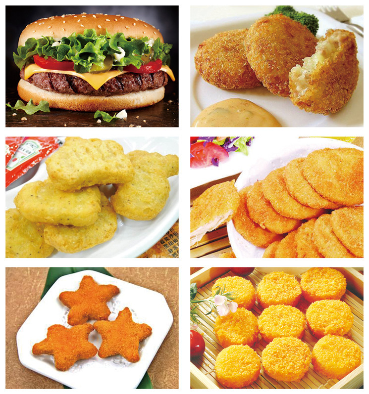 Hamburger Patty Chicken Nuggets Process Line