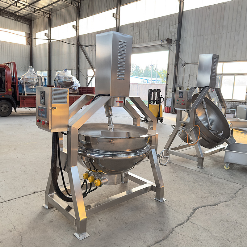 Electric Heating Stirring Sandwich Pot