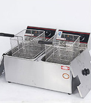 Single cylinder single screen electric fryer