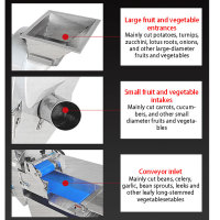 vegetable slice/shredding/dice cutting machine