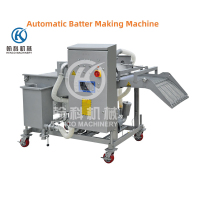 Automatic bueger patty Batter coating Machine