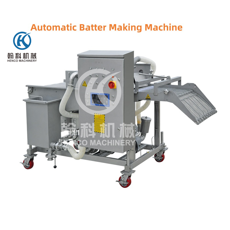 Automatic bueger patty Batter coating Machine