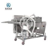 Automatic bueger patty Batter coating Machine