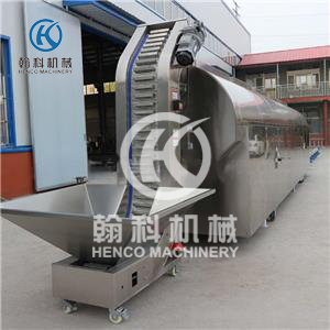 Automatic Continuous Drum Stir-Frying Machine