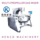 Mixer de gaz cu elice multiple