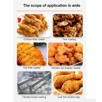 Automatic Food Drum Flouring Machine