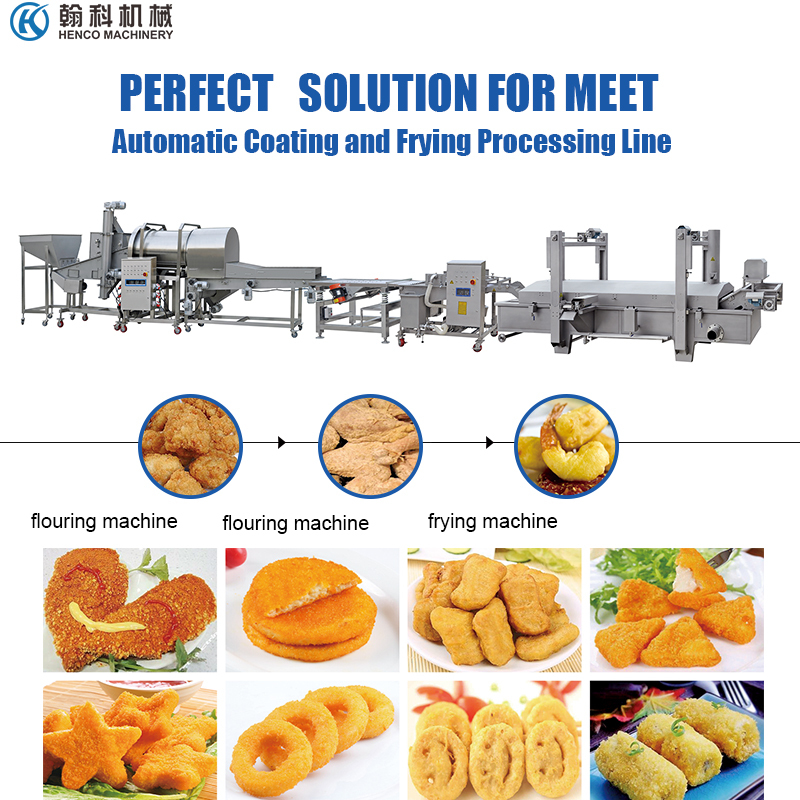 Automatic Food Drum Flouring Machine