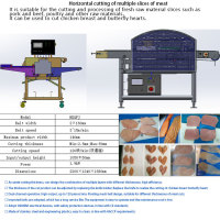 Fresh Meat cube Cutting Process Line