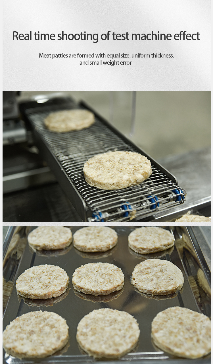 burger patty meat pie press forming machine