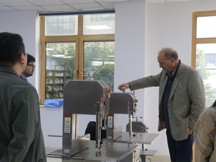 Smart Bone Saw Machines for a Halal Meat Company in Pakistan