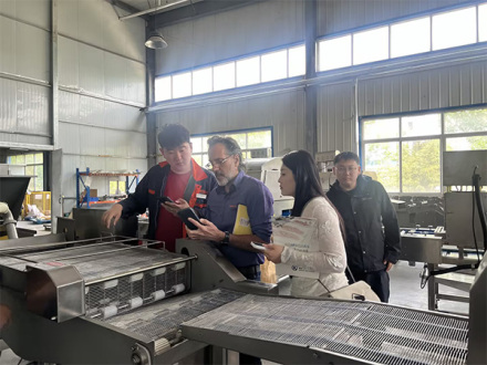 Chicken Nugget Forming, Battering & Breading Line for a Frozen Food Brand in Colombia