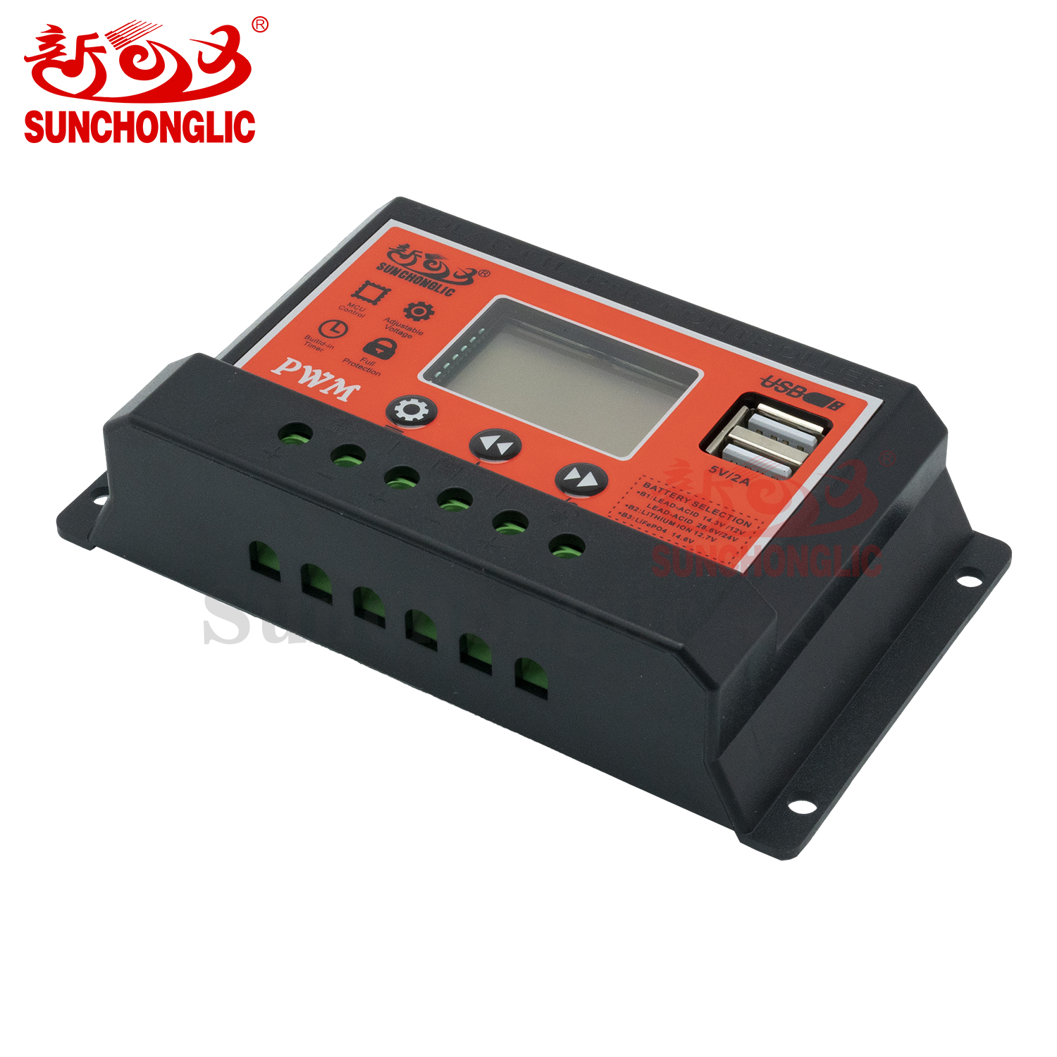12v 24v 10a 20a 30a Pwm Solar Charge Controller