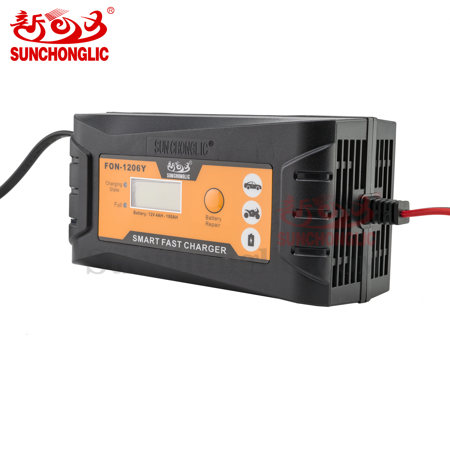12 volt 6amp 12v 6A lead acid battery charger