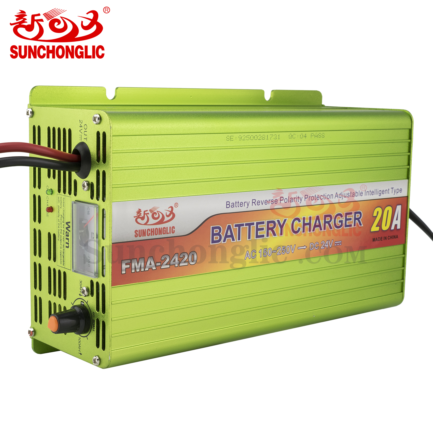 24v 20A AGM GEL Lead Acid Battery Charger
