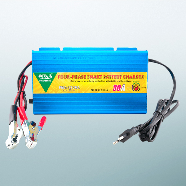12V 30A 30 amp smart GEL AGM lead acid battery charger