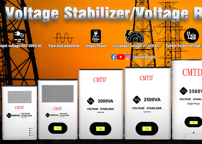 Jednofazowy stabilizator napięcia firmy Sunchonglic: ochrona urządzeń przed wahaniami zasilania Jednofazowy stabilizator napięcia firmy Sunchonglic: ochrona urządzeń przed wahaniami zasilania