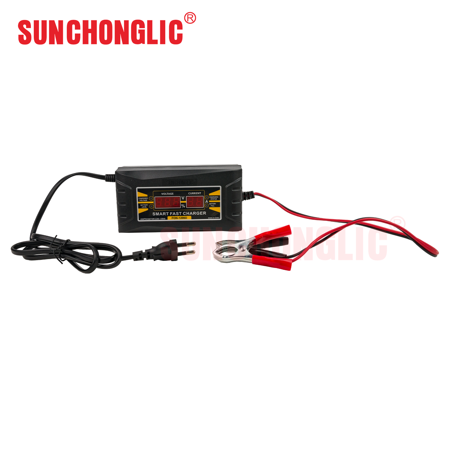 12 Volt 6A Agm Lead Acid Battery Charger