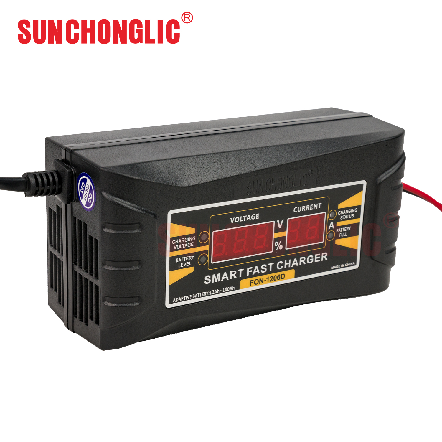 12 Volt 6A Agm Lead Acid Battery Charger