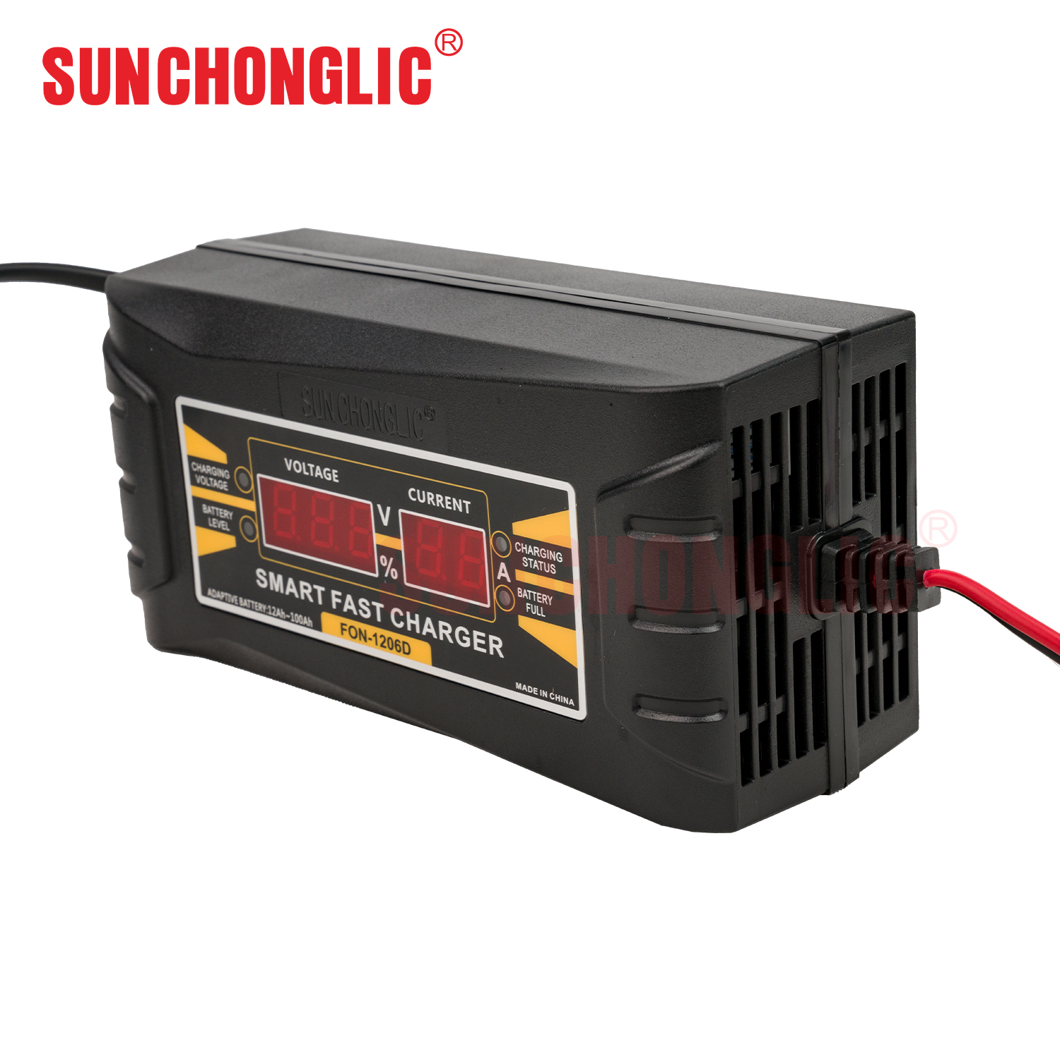 12 Volt 6A Agm Lead Acid Battery Charger