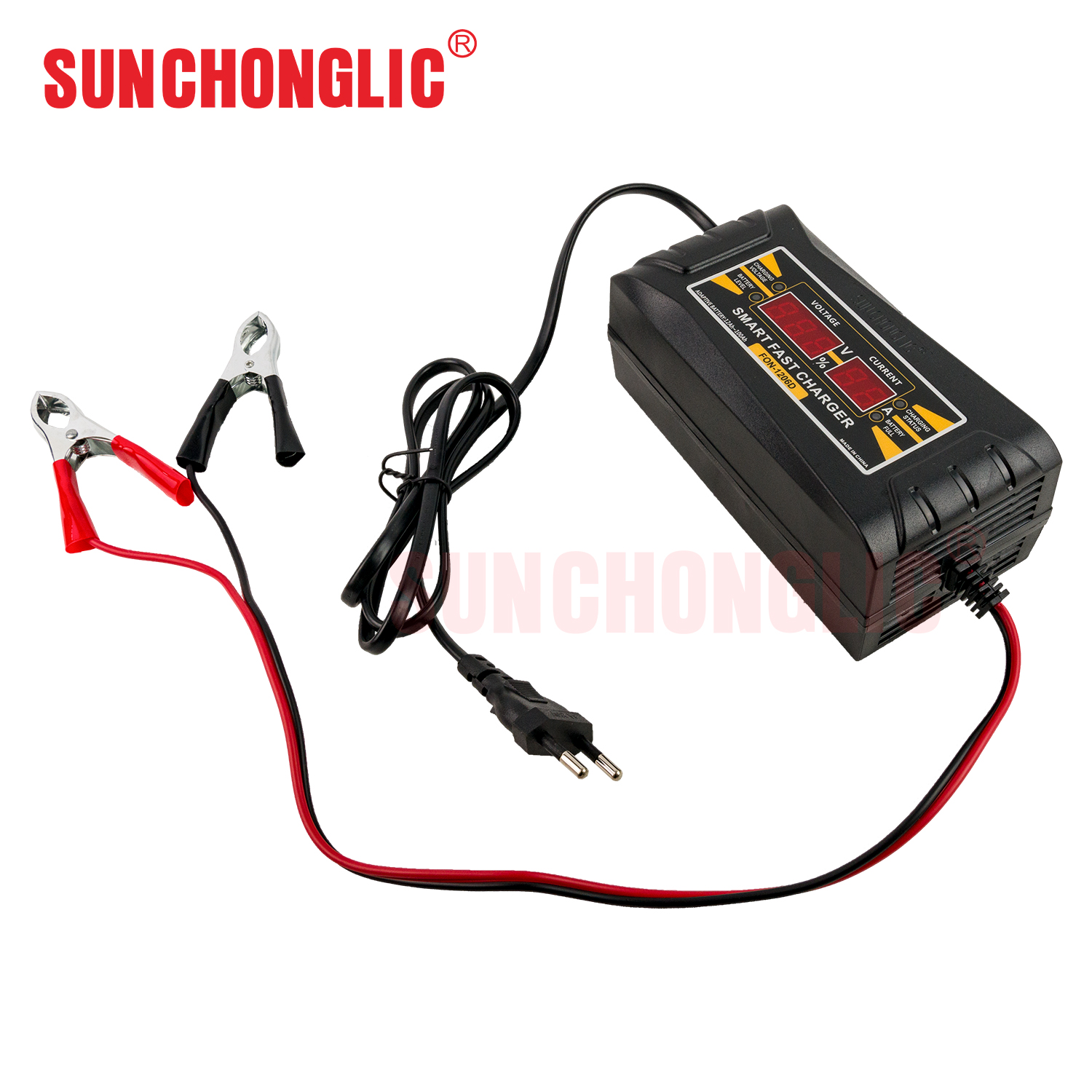 12 Volt 6A Agm Lead Acid Battery Charger
