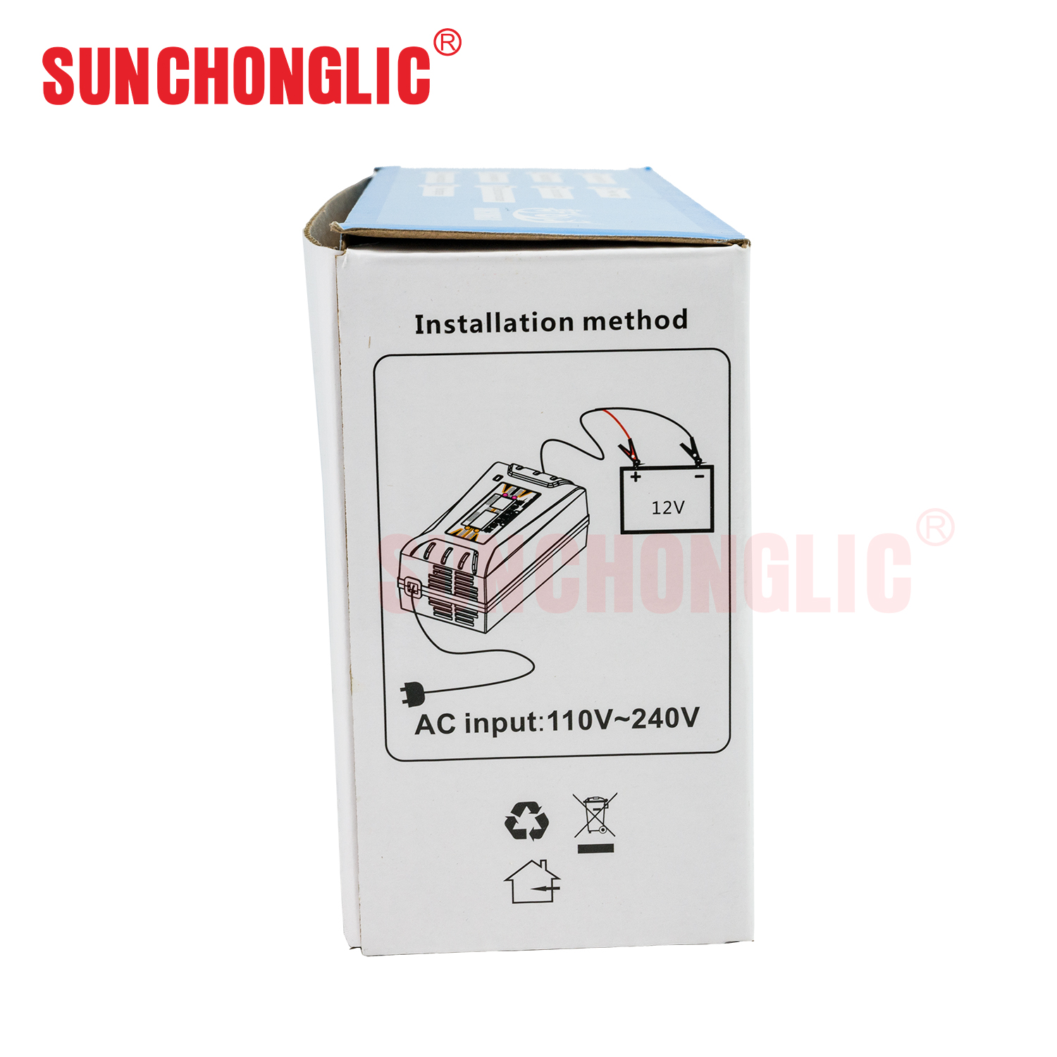 12 Volt 6A Agm Lead Acid Battery Charger