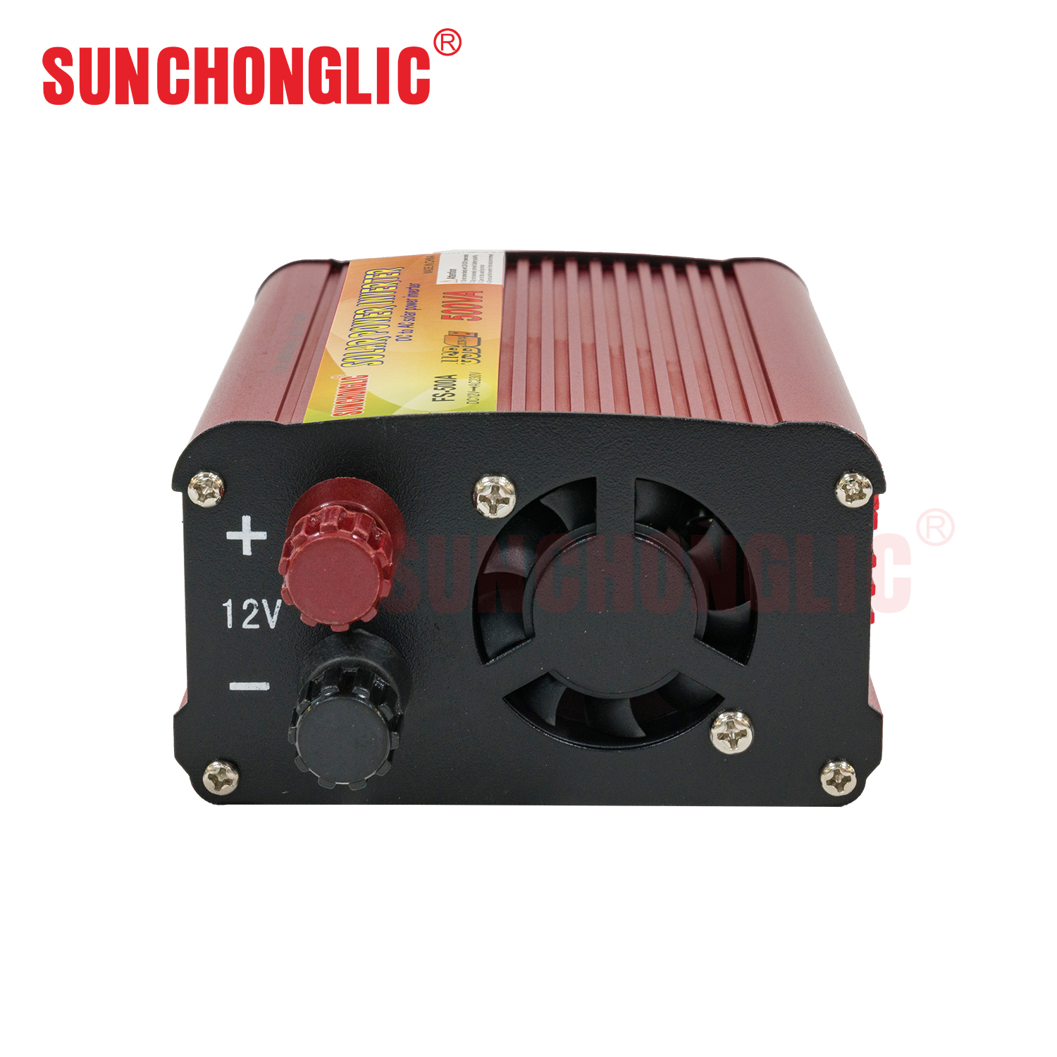 500W 12V DC Modified Sine Wave Inverter with USB Port for Off-Grid Use