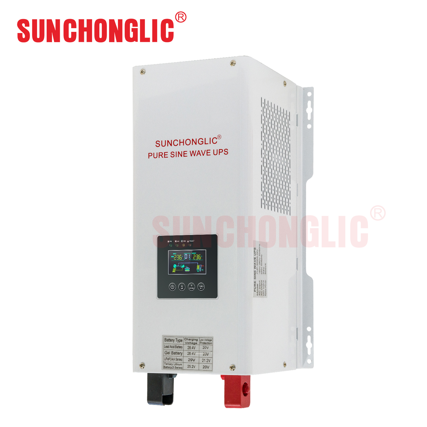 3000VA low frequency UPS inverter charger