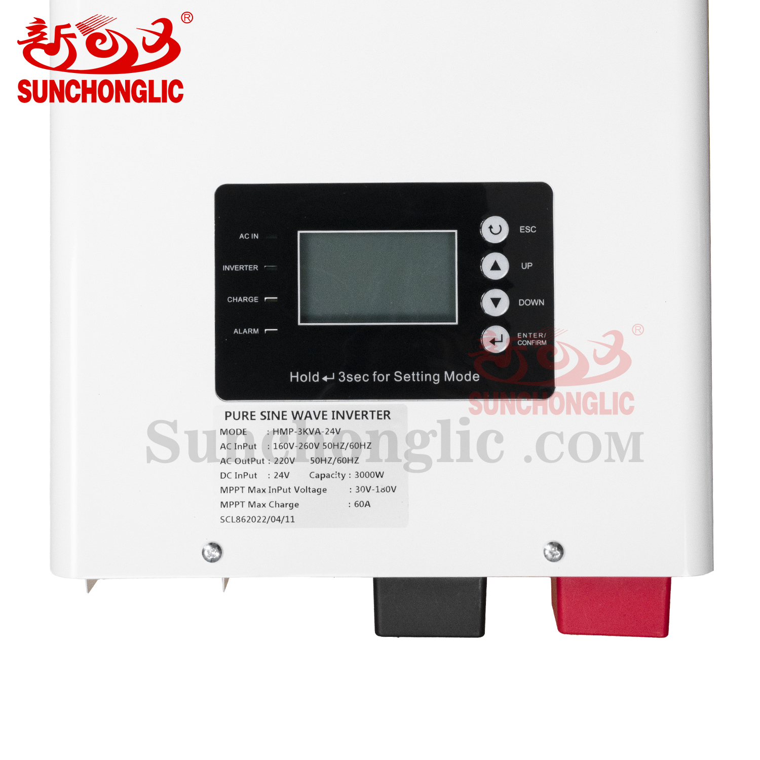 24v 3000w 3kw mppt inverter hybrid solar inverter