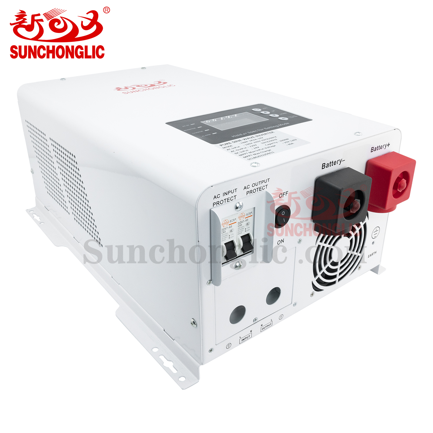 24v 3000w 3kw mppt inverter hybrid solar inverter