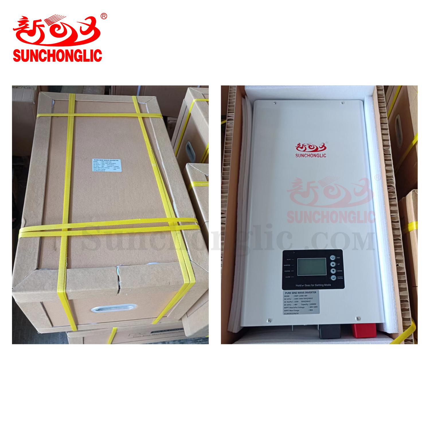 Hybrid inverter 48V 12KW mppt hybrid solar power inverter