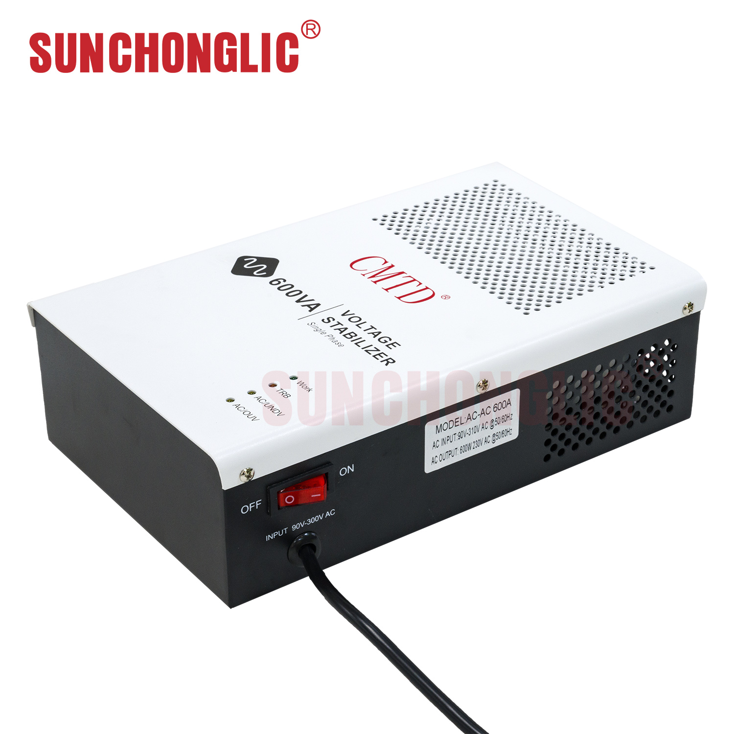 600VA 220V AC single phase stabilizer voltage