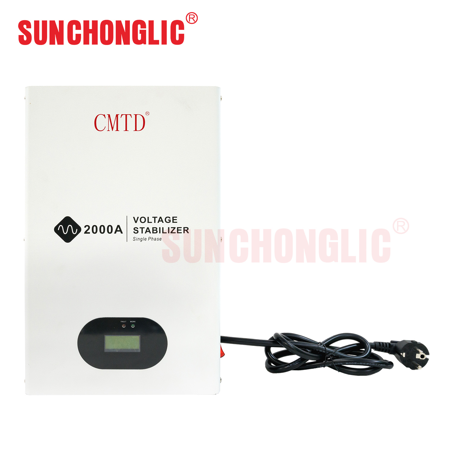 2000w 220v AC single phase voltage stabilizer