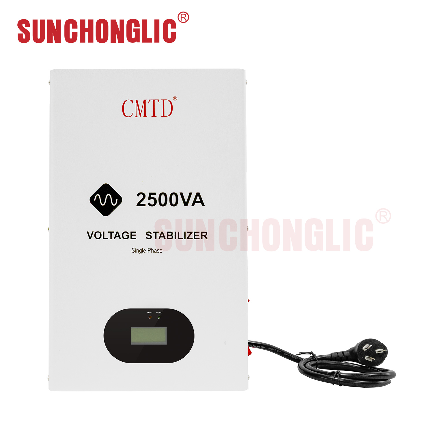 2500VA 220V/230V AC single-phase voltage regulator