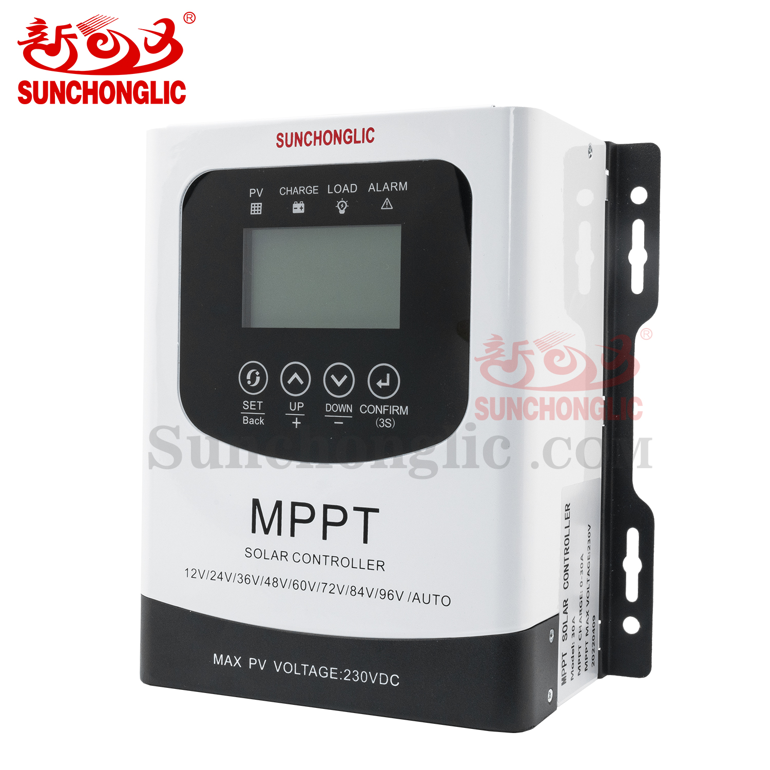 12V 24V 36V 48V 60V 72V 84V 96V 30A mppt solar controller