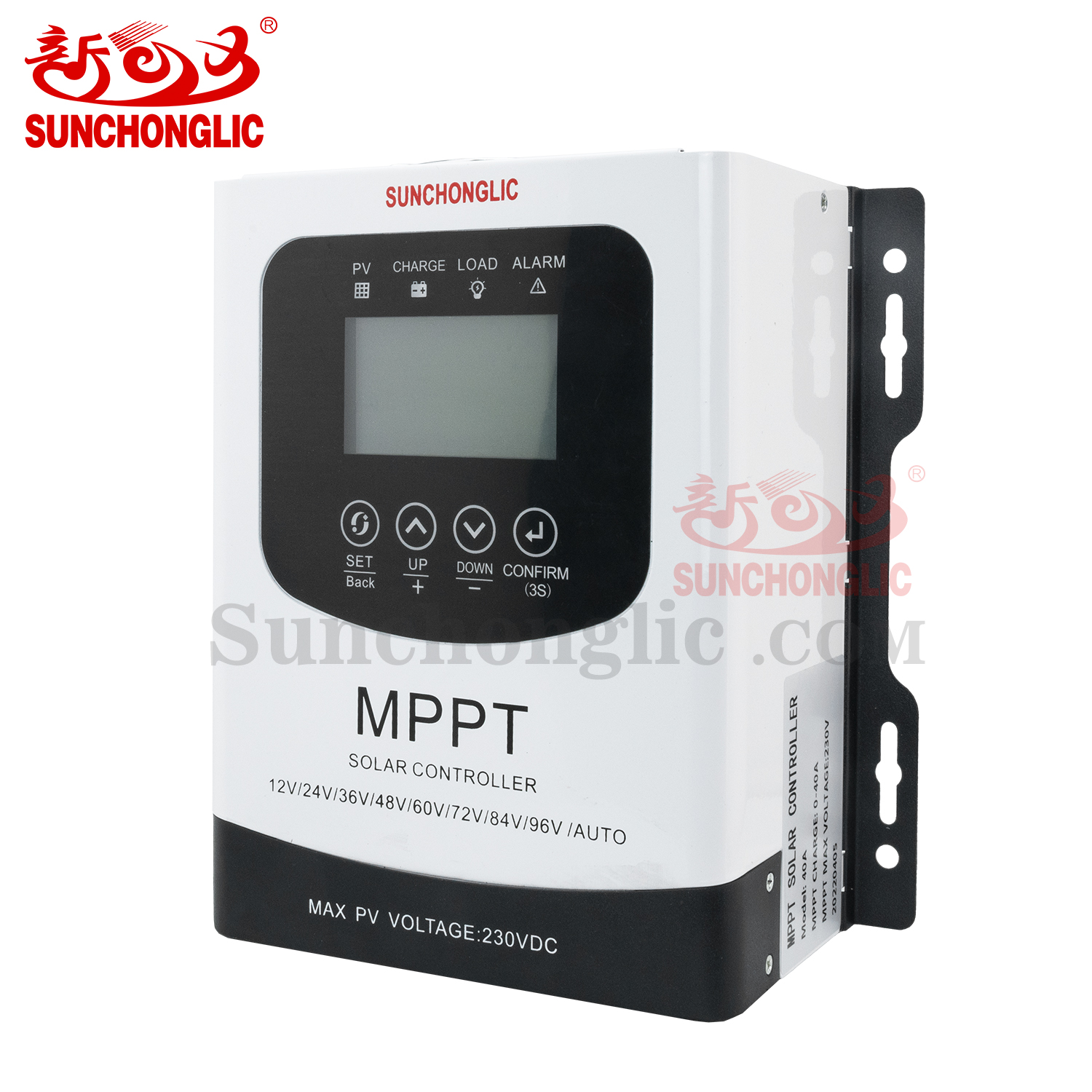 MPPT solar system 40A mppt solar charge controller