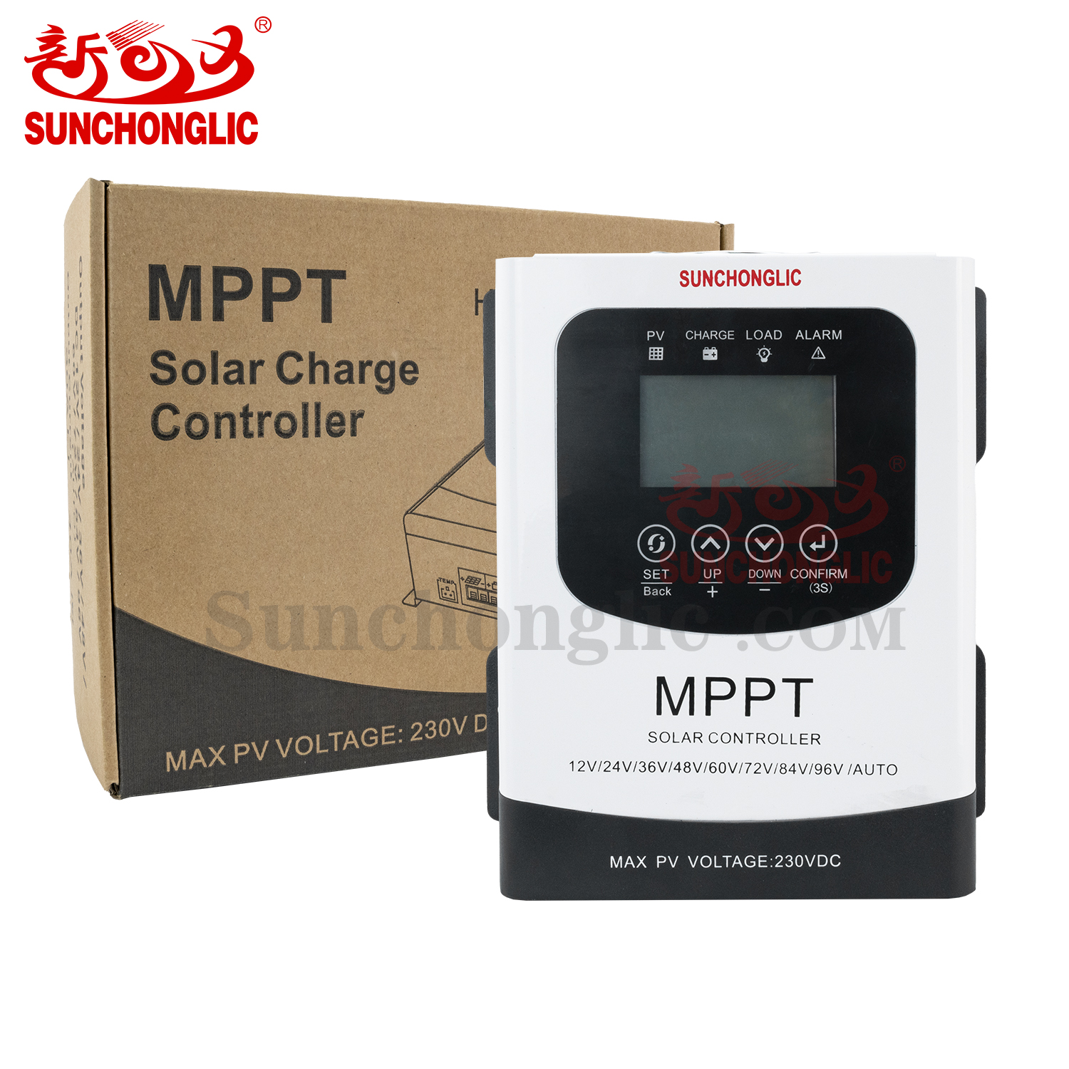 MPPT solar system 40A mppt solar charge controller
