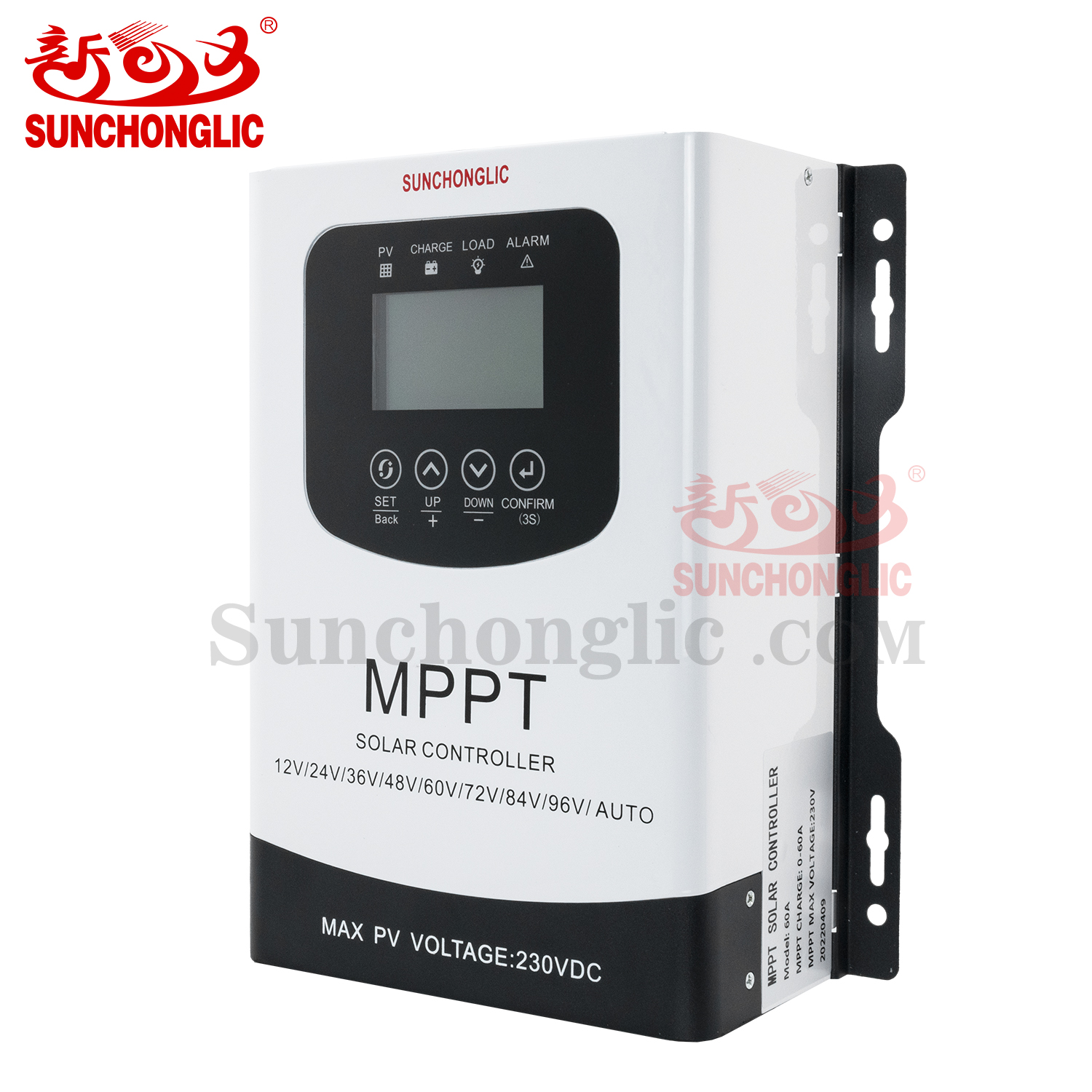 60A 12V 24V 36V 48V 60V 72V 84V 96V mppt solar controller