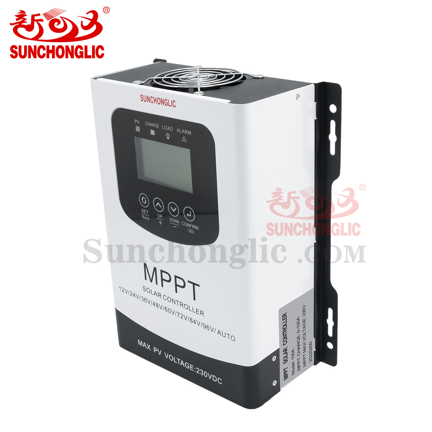 12V-96V 100A mppt solar panel regulator charge controller
