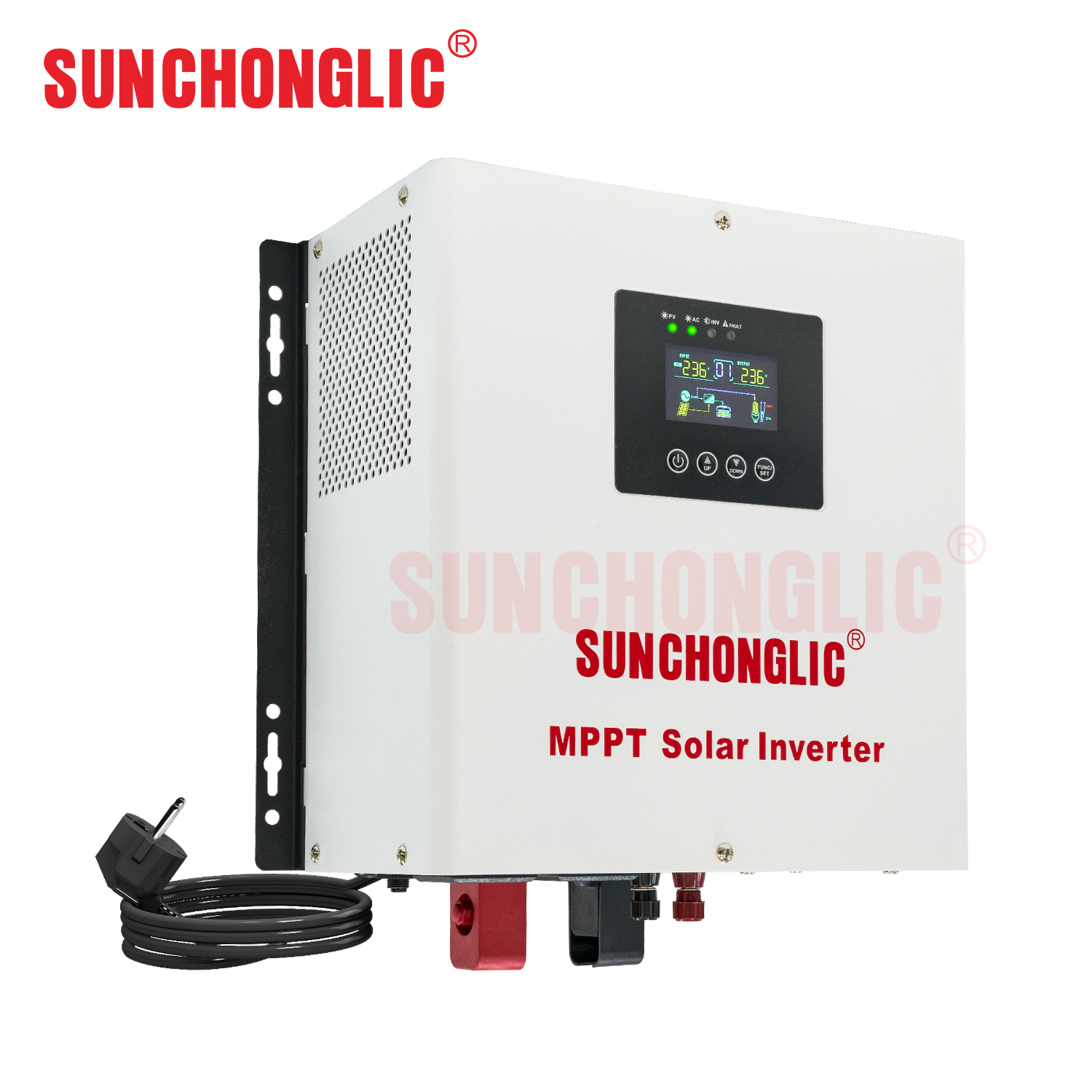 12V 1000VA UPS pure sine wave mppt solar inverter